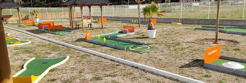 Pistes de Footigolf stadium