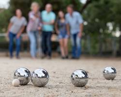 Animation pour mariage avec la pétanque